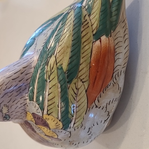 Porcelain Handpainted Dove - Picture 6 of 6